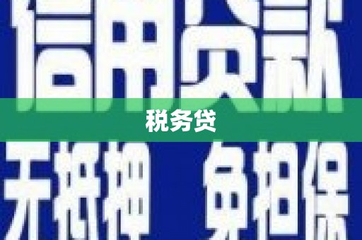 木兰税务贷
