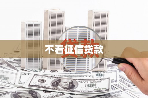 江海不看征信贷款
