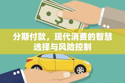 平南分期付款，现代消费的智慧选择与风险控制