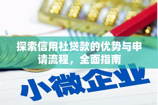 德庆探索信用社贷款的优势与申请流程，全面指南