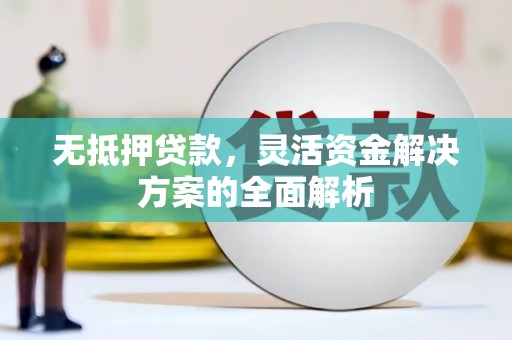 石城无抵押贷款，灵活资金解决方案的全面解析