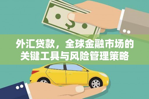 盐津外汇贷款，全球金融市场的关键工具与风险管理策略