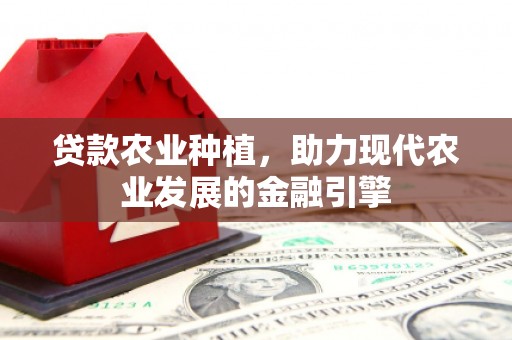 罗城贷款农业种植，助力现代农业发展的金融引擎