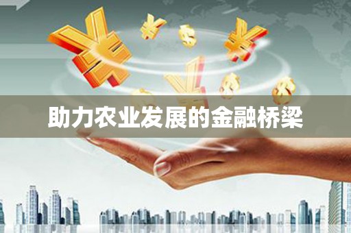 定结助力农业发展的金融桥梁