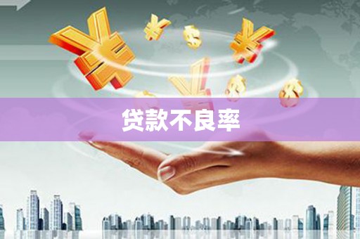 陆良贷款不良率